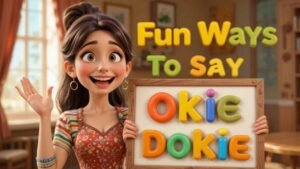 funny ways to say okie dokie