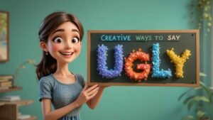 creative ways to say ugly