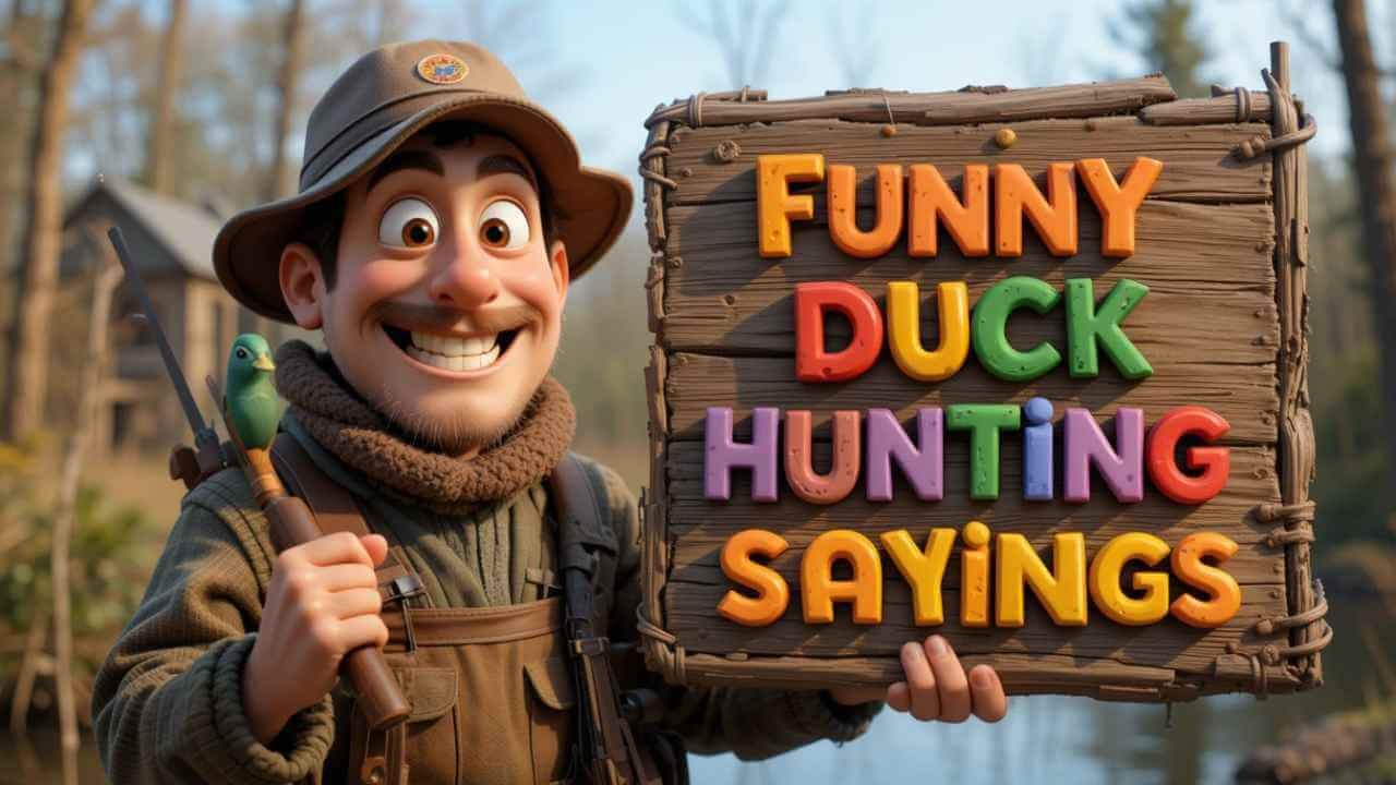 funny duck hunting sayings