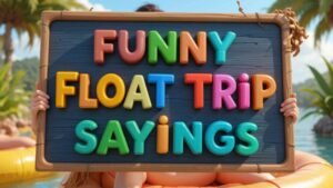 funny float trip sayings