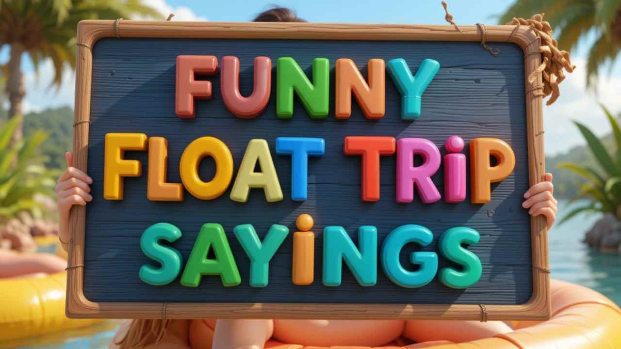 funny float trip sayings
