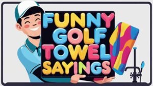 funny golf towel sayings