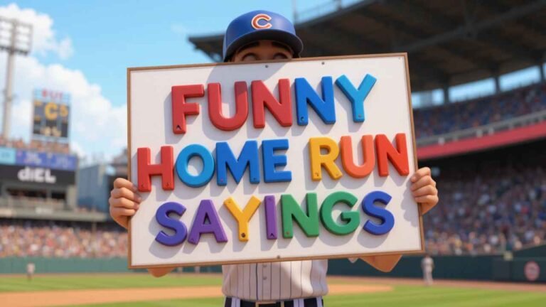 funny home run sayings