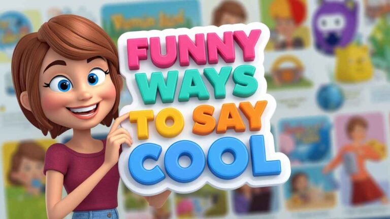 funny ways to say cool