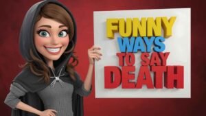 funny ways to say death