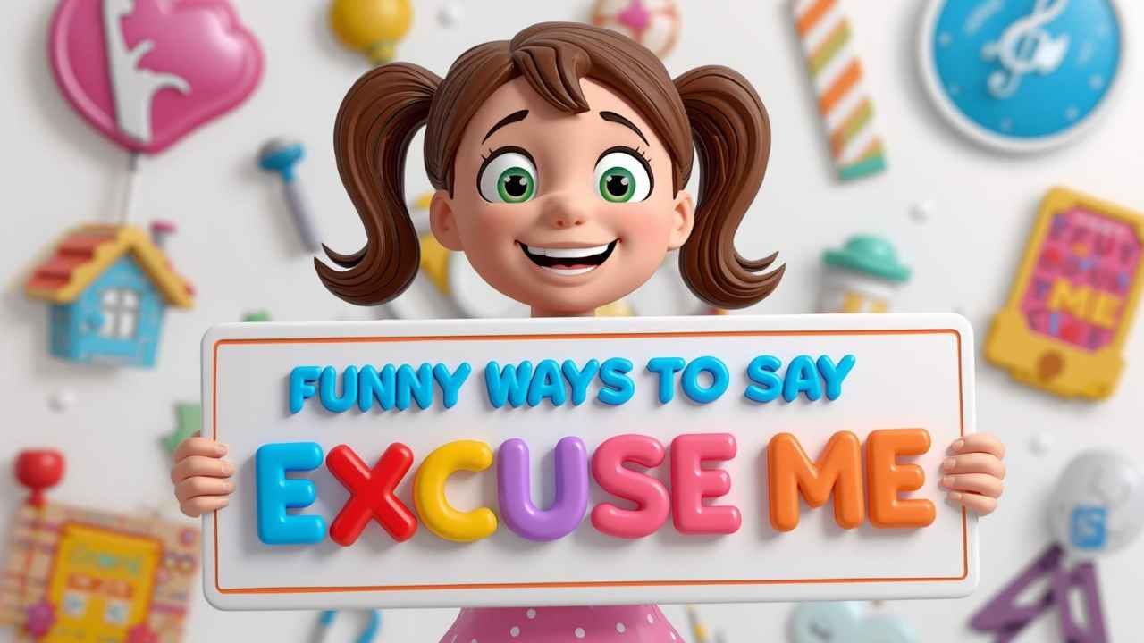 funny ways to say excuse me