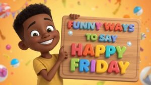 funny ways to say happy friday