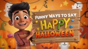 funny ways to say happy halloween
