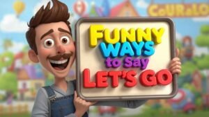 funny ways to say lets go