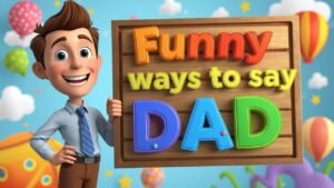funny ways to say dad