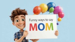 funny ways to say mom