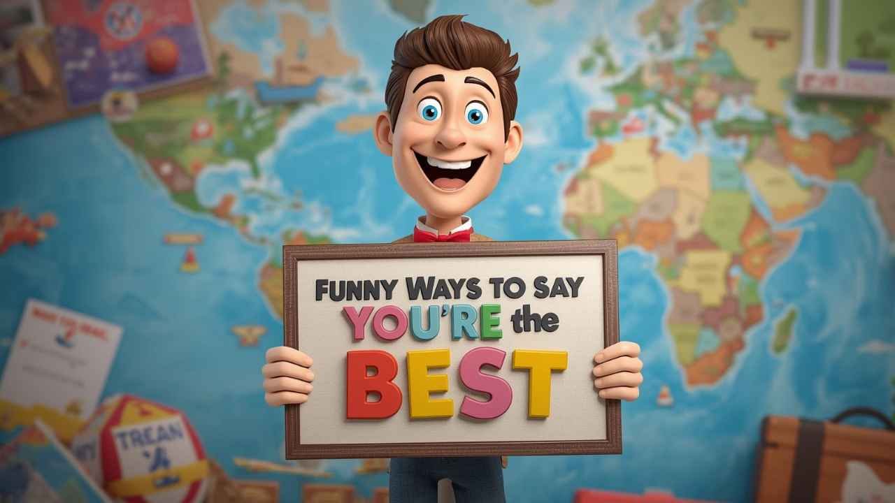 funny ways to say you're the best