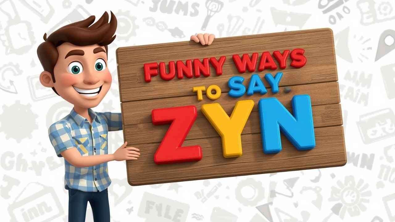 funny ways to say zyn