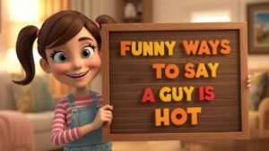 funny ways to say a guy is hot
